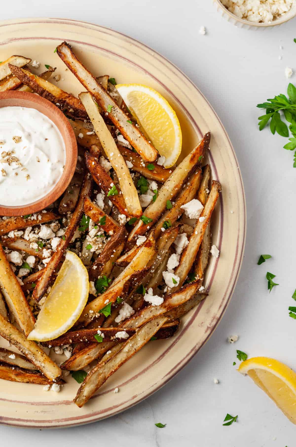 baked greek feta fries - Article 1